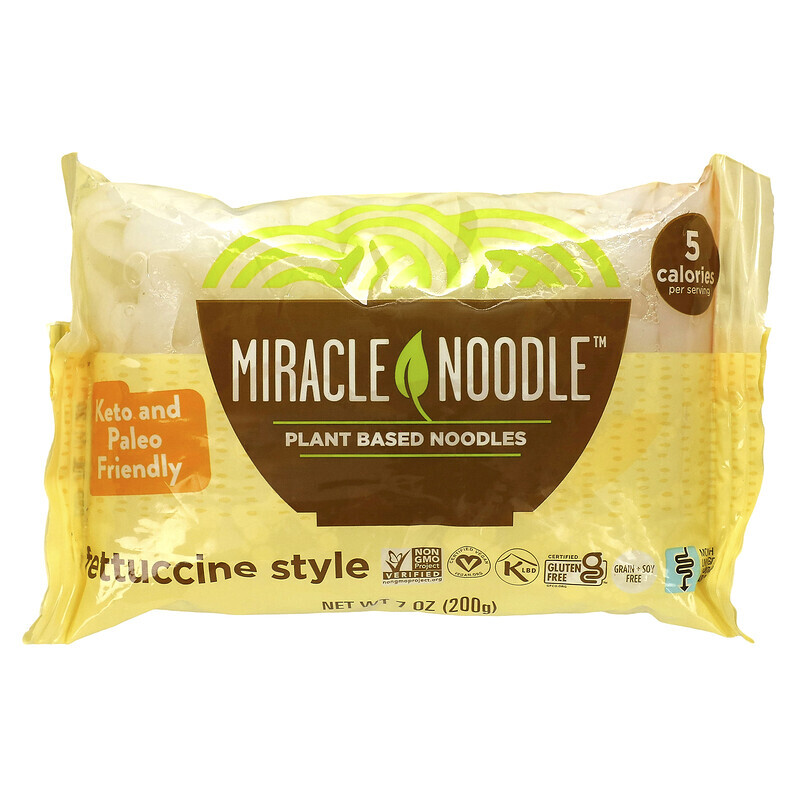 Miracle Noodle, Fettuccine Style, 7 oz (200 g)