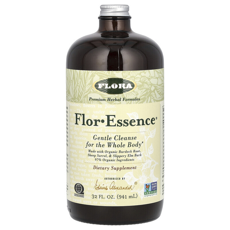 

Flora, Flor-Essence, чай для детоксикации, 946 мл (32 жидк. унции)