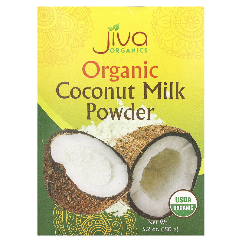 

Jiva Organics, Organic Coconut Milk Powder, 5.2 oz (150 g)