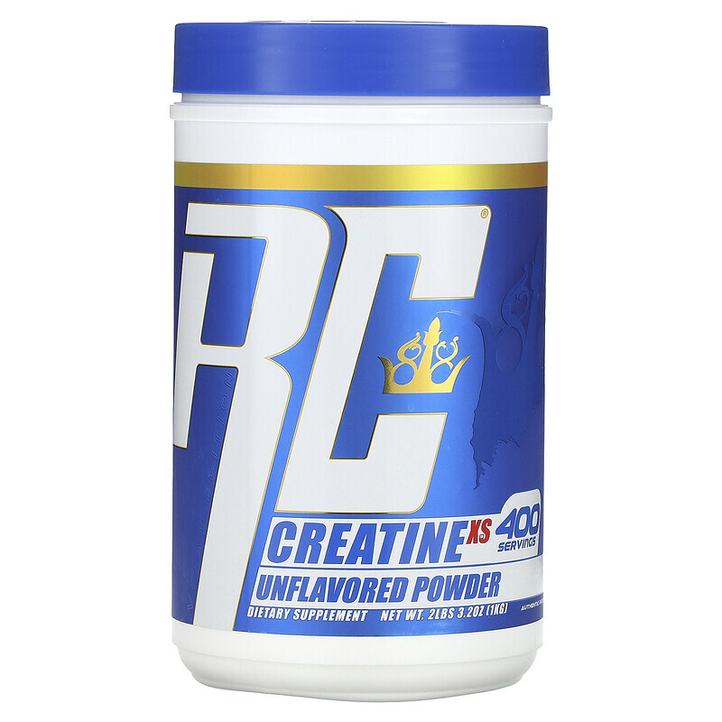 

Ronnie Coleman, Creatine XS в порошке, без добавок, 2 фунта (3,2 унции)