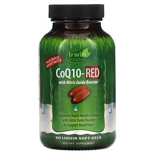 

Irwin Naturals, CoQ10-Red, 60 мягких таблеток