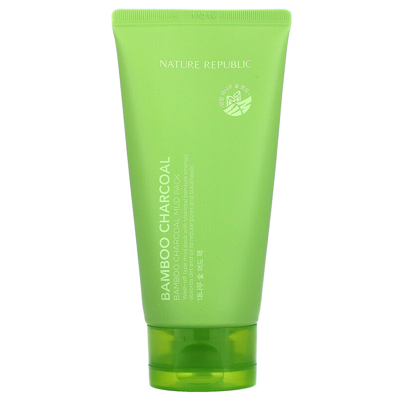 

Nature Republic, Грязевая маска с бамбуковым углем, 150 г (5,29 унции)