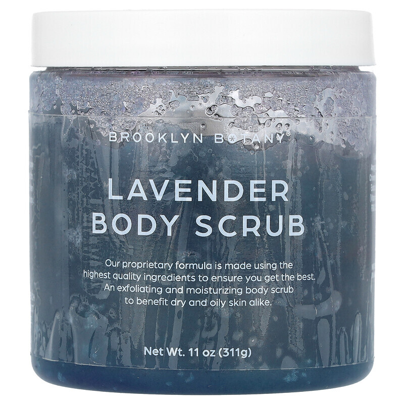 

Brooklyn Botany, Body Scrub, Lavender, 10.5 oz (300 g)