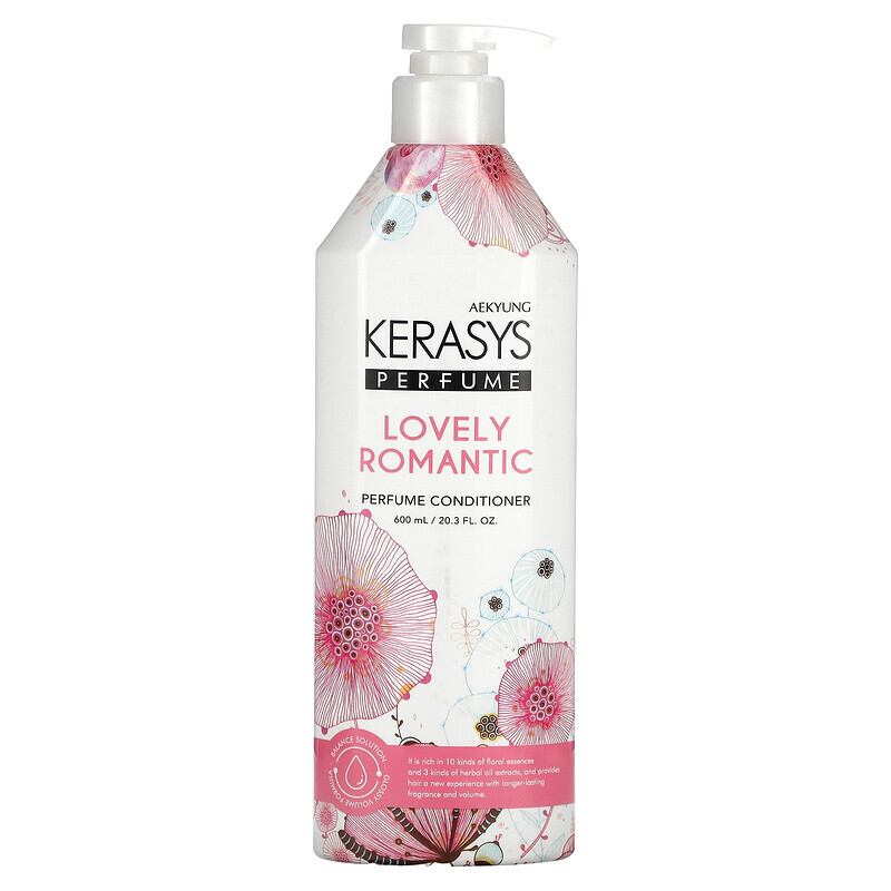 

Kerasys, Lovely Romantic Perfume Conditioner, 20.3 fl (600 ml)