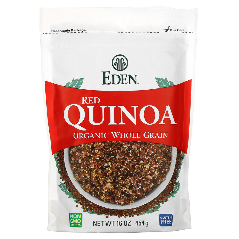 Eden Foods, Organic Whole Grain, Red Quinoa, 16 oz (454 g)