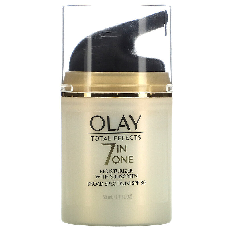 

Olay, Total Effects, 7 в 1, увлажняющее и солнцезащитное средство с SPF 30, 50 мл (1,7 жидк. унции)