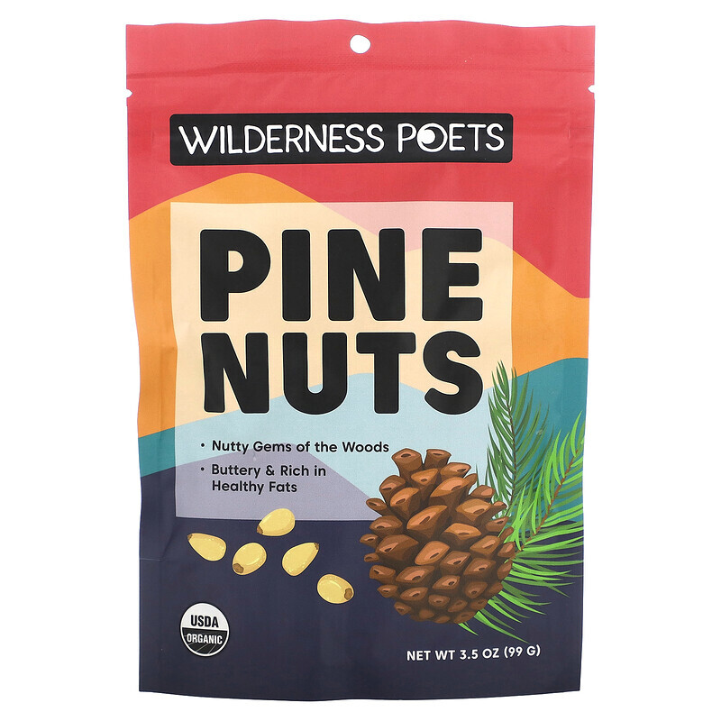 

Wilderness Poets, Pine Nuts, 3.5 oz (99 g)