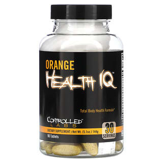 

Controlled Labs, Orange Health IQ`` 90 таблеток