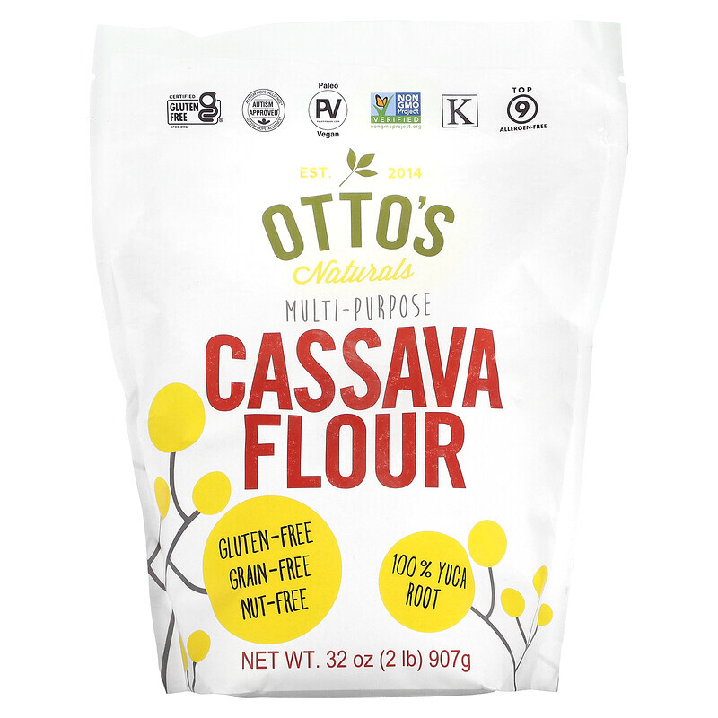 

Otto's Naturals, Multi-Purpose Cassava Flour, 32 oz (907 g)