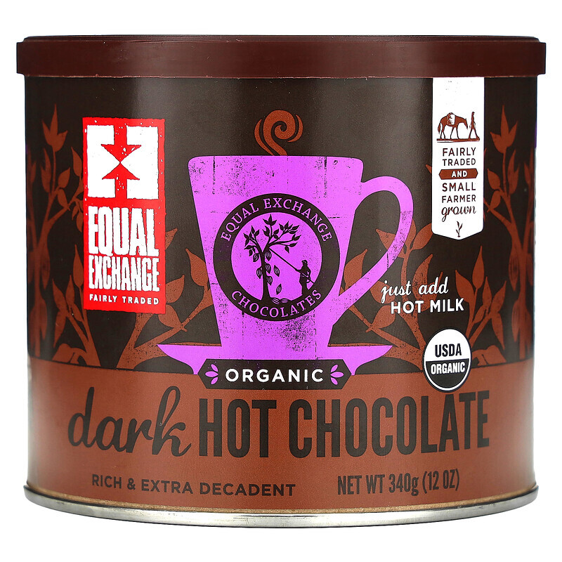 

Equal Exchange, Organic Dark Hot Chocolate, 12 oz (340 g)