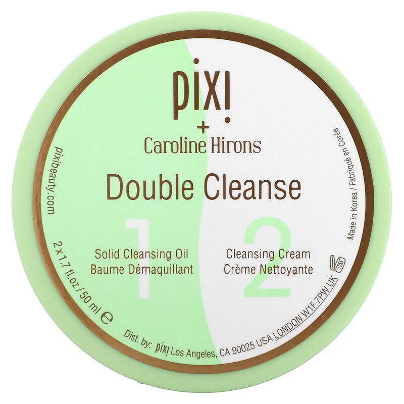 

Pixi Beauty, Double Cleanse 2-in-1, 1.69 fl oz (50 ml) Each