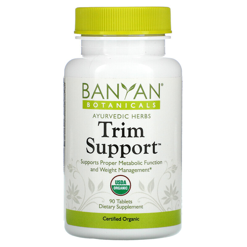 

Banyan Botanicals, Trim Support, 90 таблеток