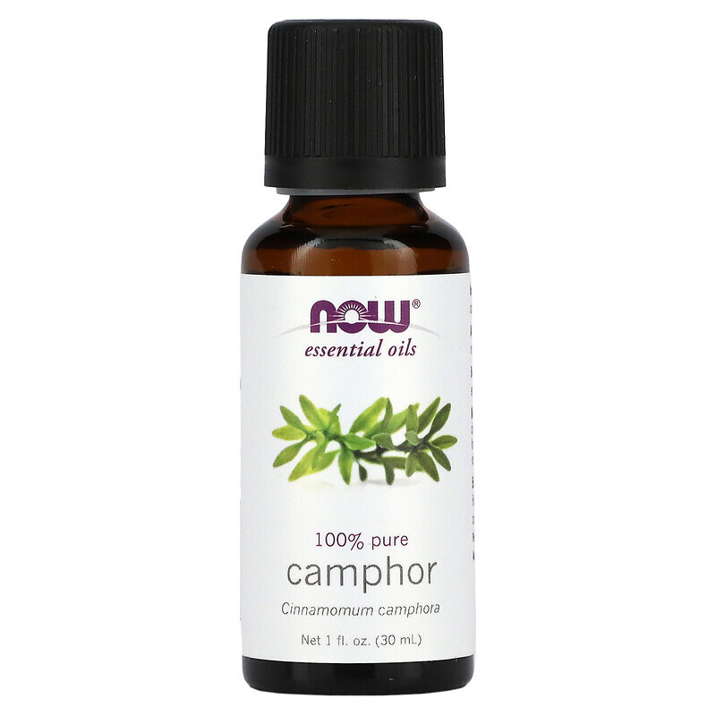 

NOW Foods, Essential Oils, Camphor, 1 fl oz (30 ml)