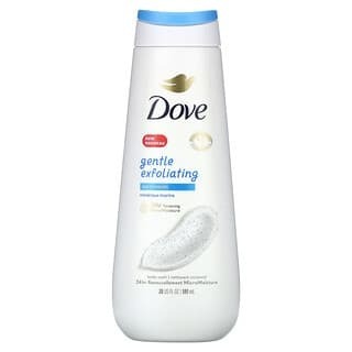 

Dove, Нежное отшелушивающее гель для душа, морские минералы, 591 мл (20 жидк. Унций)