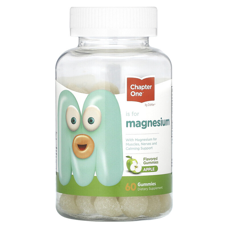 

Chapter One, Magnesium Gummies, Apple, 60 Gummies