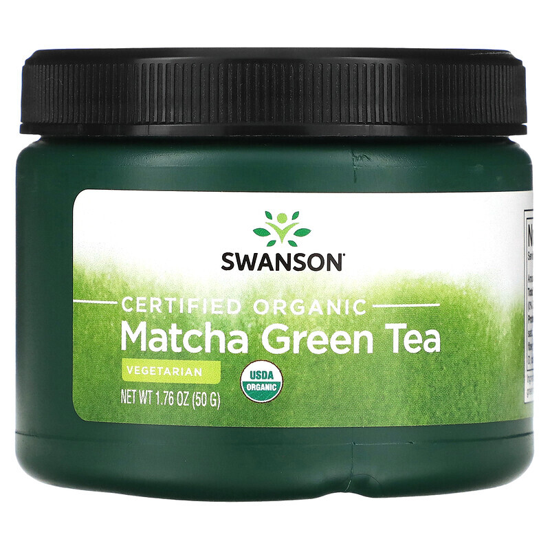 

Swanson, Certified Organic Matcha Green Tea, 1.76 oz (50 g)