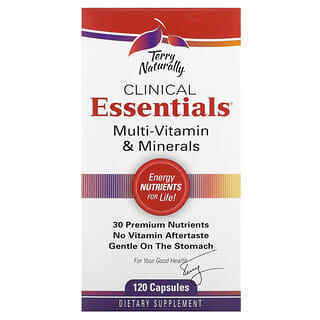 

Terry Naturally, Clinical Essentials, Multivitamin und Mineralien, 120 Kapseln