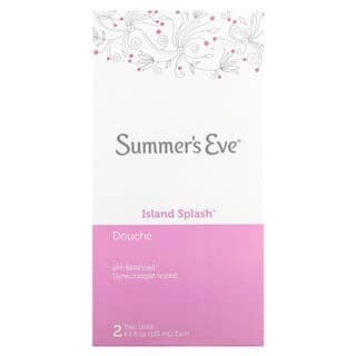 

Summer's Eve, Douche, Island Splash, 2 порции по 133 мл (4,5 жидк. Унции)