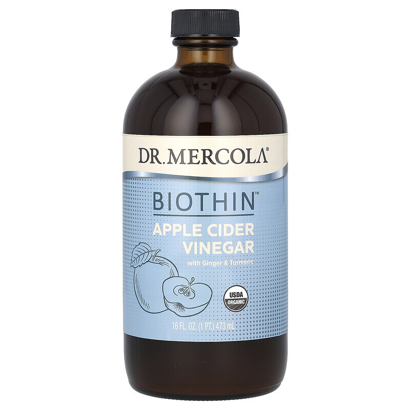 

Dr. Mercola, Mitomix, Organic Keto Cider, органический уксус для кетодиеты, сладкий, 473 мл (16 жидк. унций)