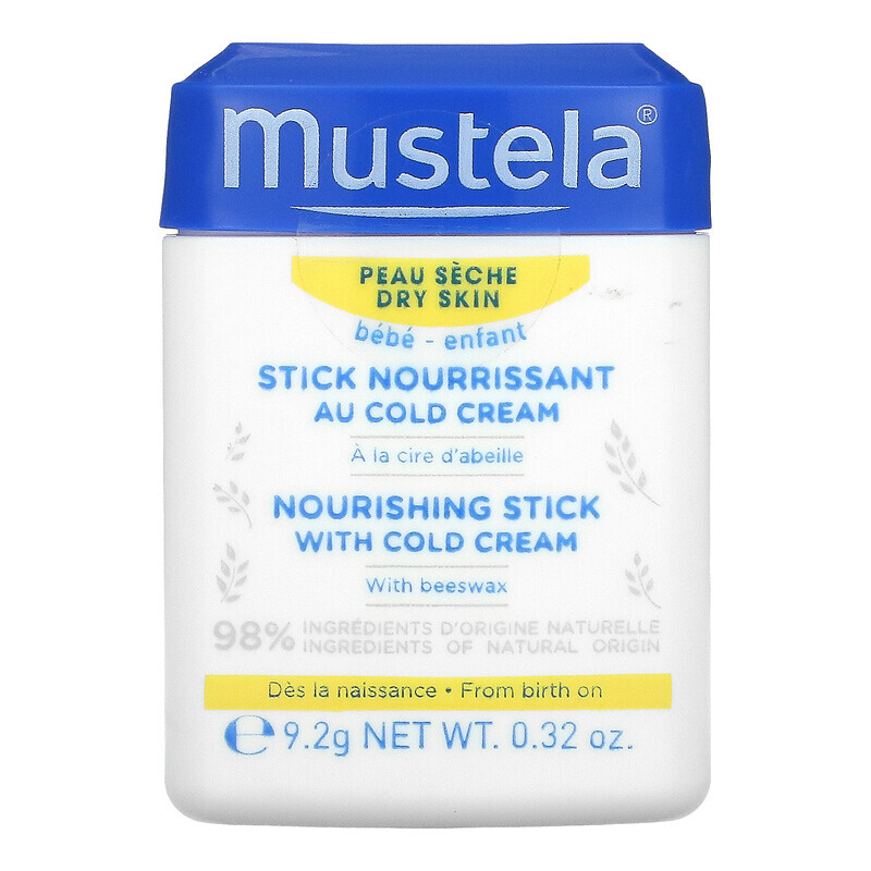 

Mustela, Baby, питательный стик с холодным кремом, 9,2 г (0,32 унции)