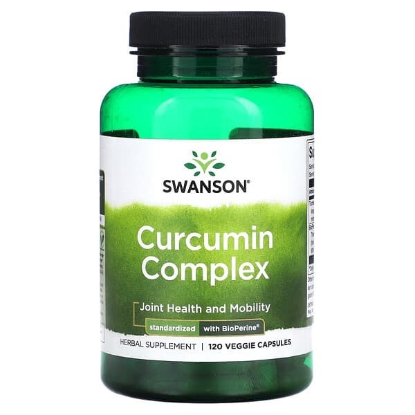 

Swanson, Curcumin Complex, 120 растительных капсул