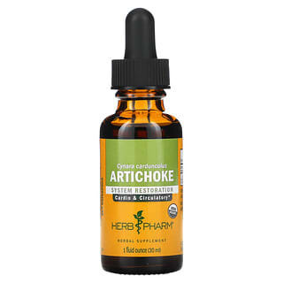 

Herb Pharm, Artischocke, Ganze Blätter, 1 fl oz (30 ml)