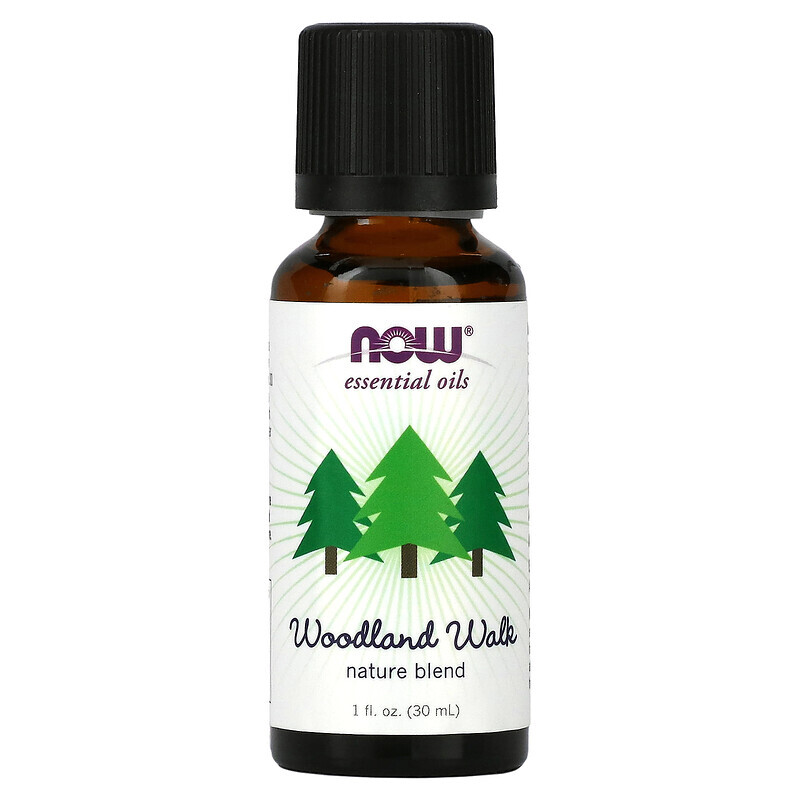 NOW Foods, Essential Oils, Woodland Walk Nature Blend, 1 fl oz (30 ml)