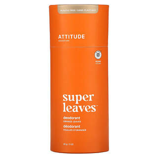 

ATTITUDE, Super Leaves Deodorant, Orange Leaves, 3 oz (85 g)