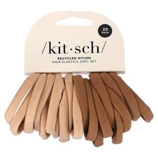 

Kitsch, Hair Elastics Set, Blush, 20 Piece Set