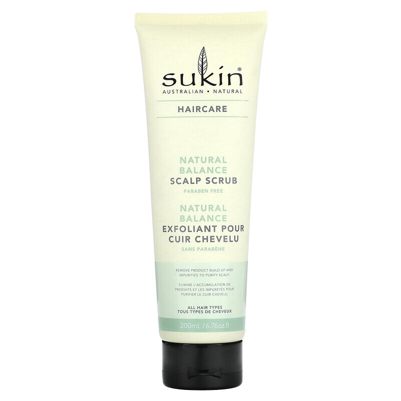 

Sukin, Haircare, скраб для кожи головы Natural Balance, 200 мл (6,76 жидк. Унции)