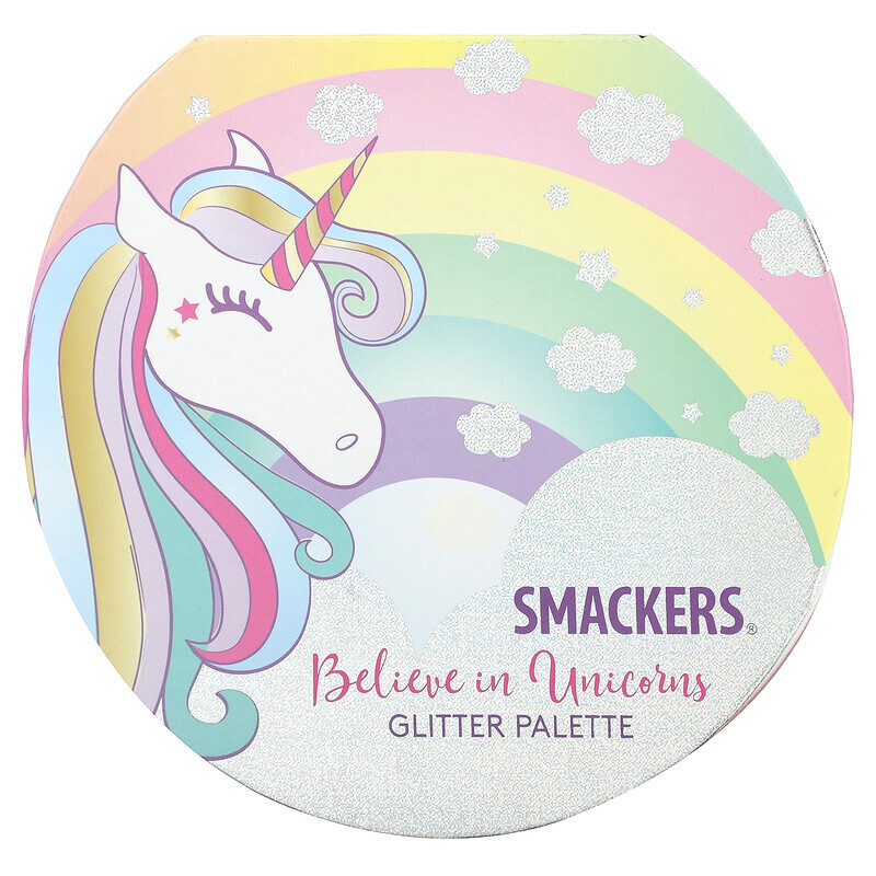 

Lip Smacker, Палитра цветов для блеска и блеска, Believe In Unicorns, 1 палитра