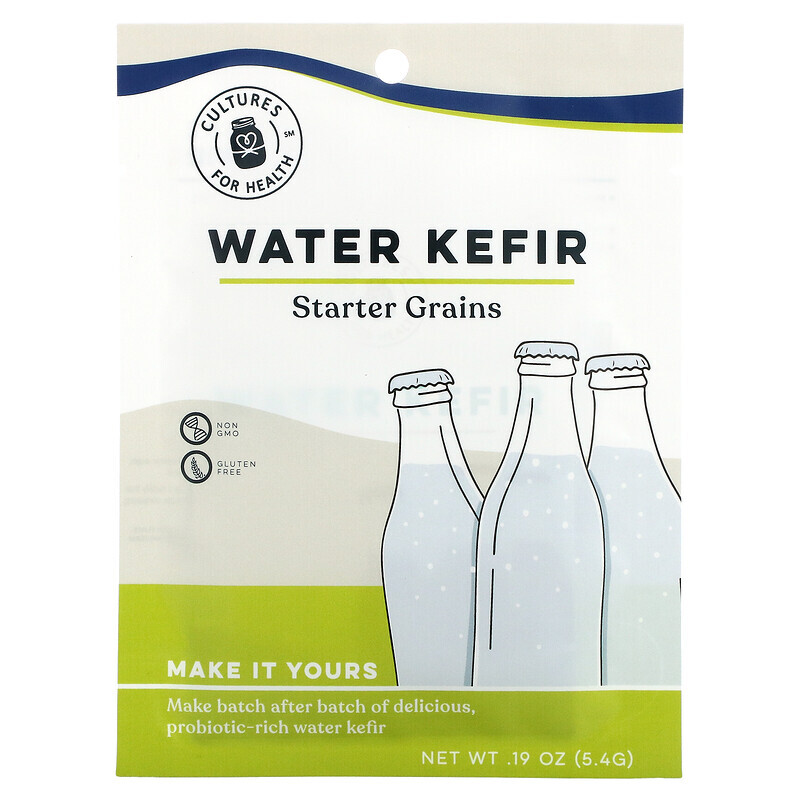 

Cultures for Health, Water Kefir, 1 Packet, .19 oz (5.4 g)