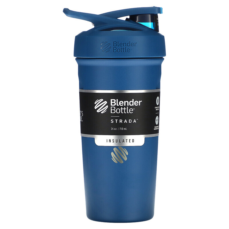 

Blender Bottle, Strada, с изоляцией из нержавеющей стали, голубой, 710 мл (24 унции)