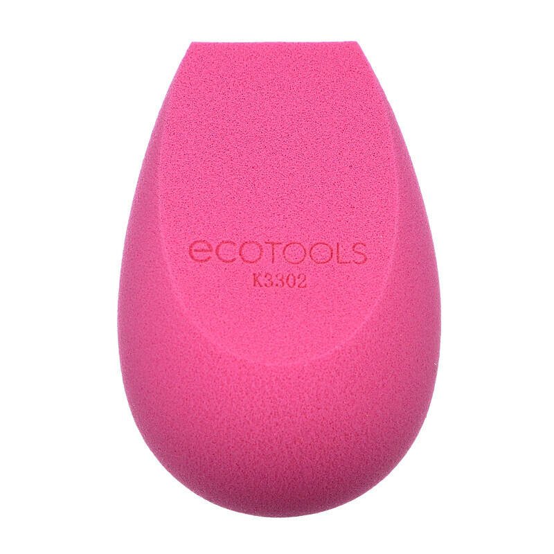 

EcoTools, Bioblender, Compostable Makeup Sponge + Natural Infusions, Pink, 1 Sponge