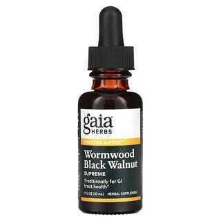 

Gaia Herbs, Wormwood Black Walnut Supreme, 1 fl oz (30 ml)