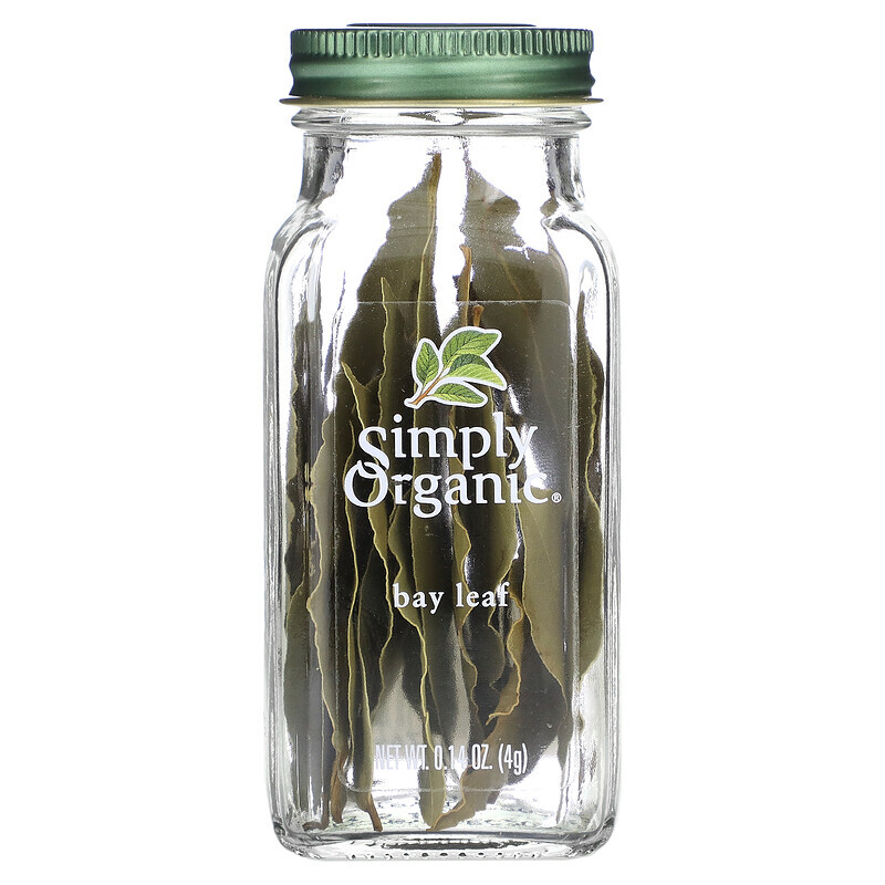 

Simply Organic, Bay Leaf, 0.14 oz (4 g)