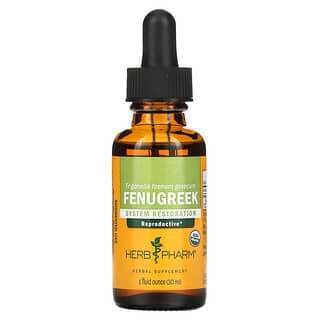 

Herb Pharm, Fenugreek, 1 fl oz (30 ml)