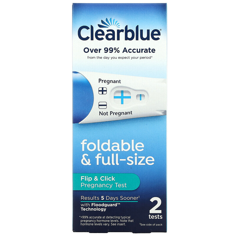 Clearblue, Тест на беременность Flip & Click, 2 теста