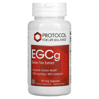 

Protocol for Life Balance, EGCG, экстракт зеленого чая, 200 мг, 90 вегетарианских капсул