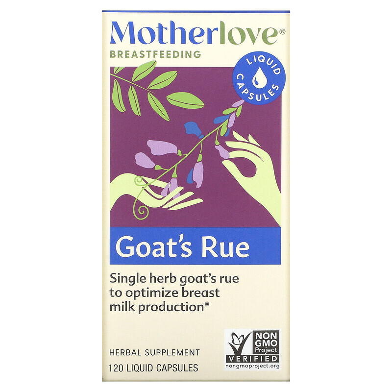 

Motherlove, Goat's Rue, 120 Liquid Capsules