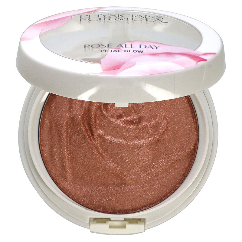 

Physicians Formula, Rose All Day Petal Glow, универсальный хайлайтер, мерцающая роза, 9,2 г (0,32 унции)