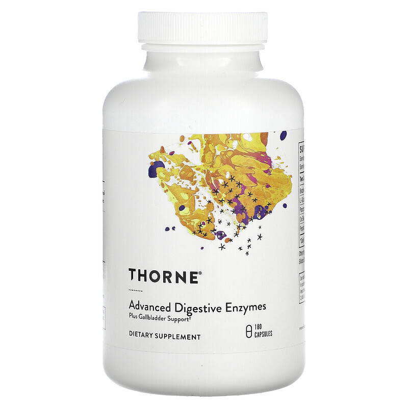 

Thorne, Advanced Digestive Enzymes, 180 Capsules