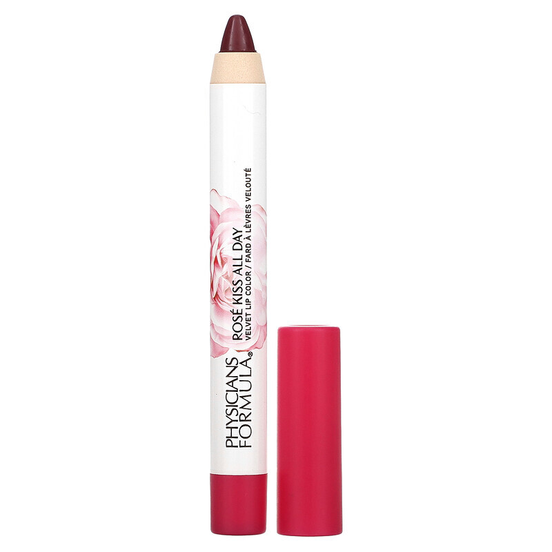 

Physicians Formula, Rose Kiss All Day, samtige Lippenfarbe, Call Me, Baby, 4,3 g (0,15 oz.)