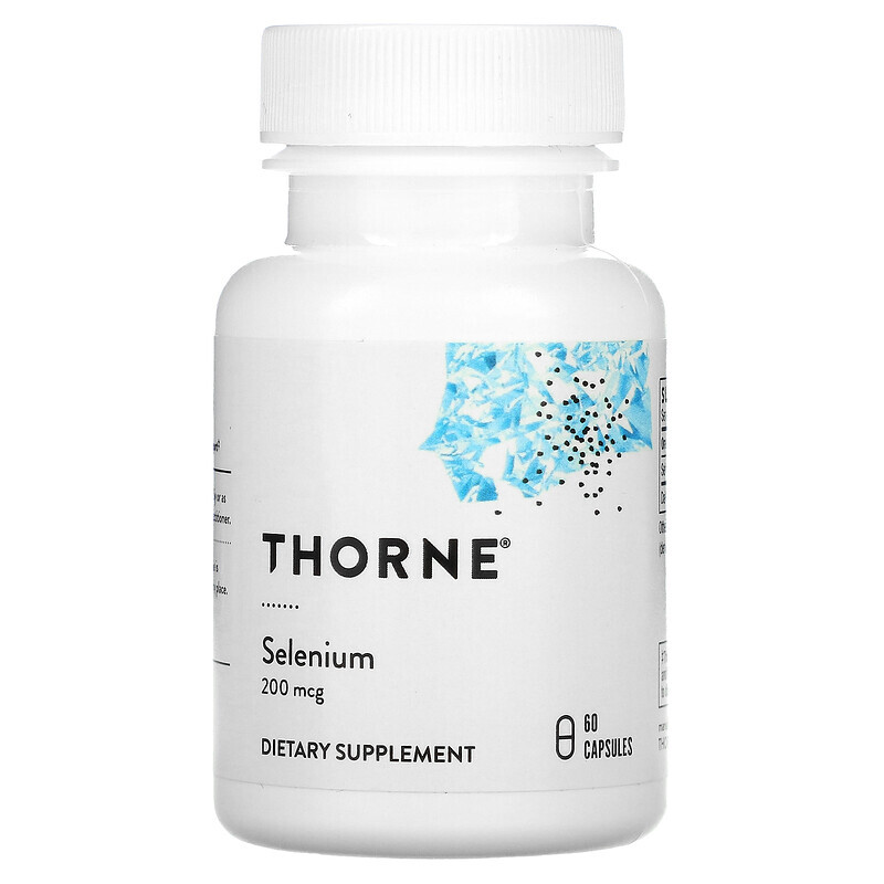 

Thorne, Selenium, 200 mcg, 60 Capsules