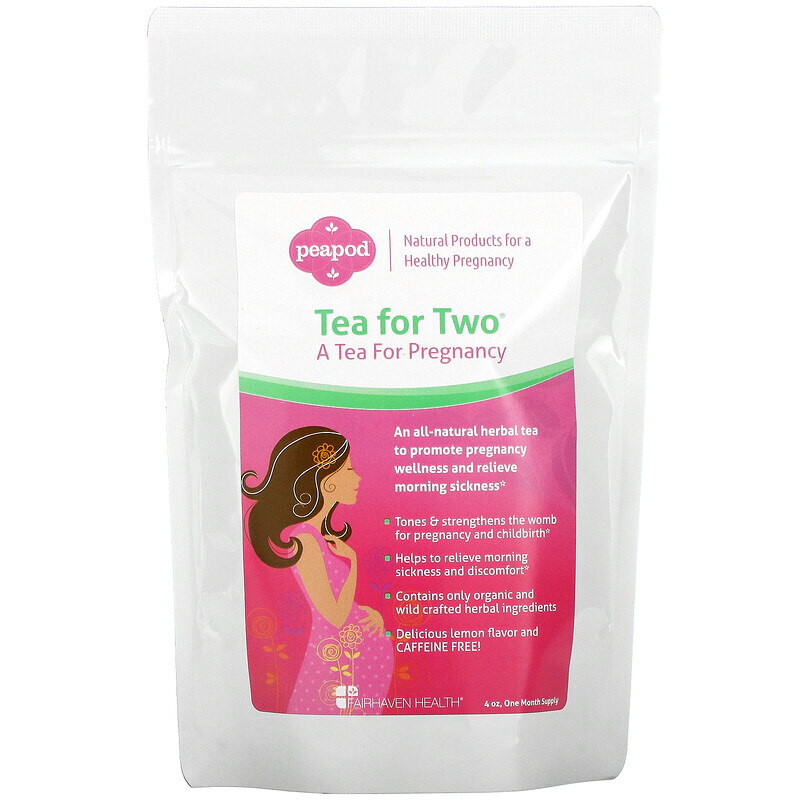 

Fairhaven Health, Tea-for-Two, чай для беременных, 4 унции