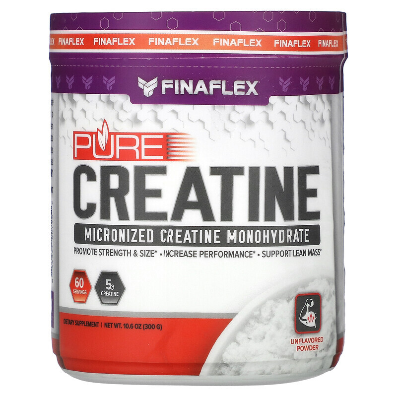 

Finaflex, Pure Creatine Powder, geschmacksneutral, 5 g, 300 g (10,6 oz.)