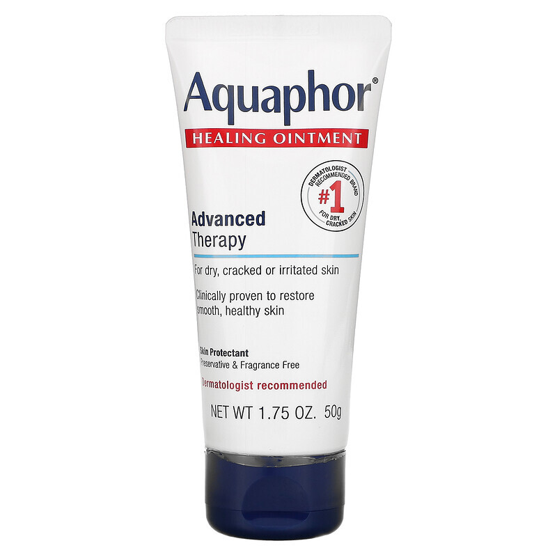 

Aquaphor, Заживляющая мазь, защита для кожи, 50 г (1,75 унции)