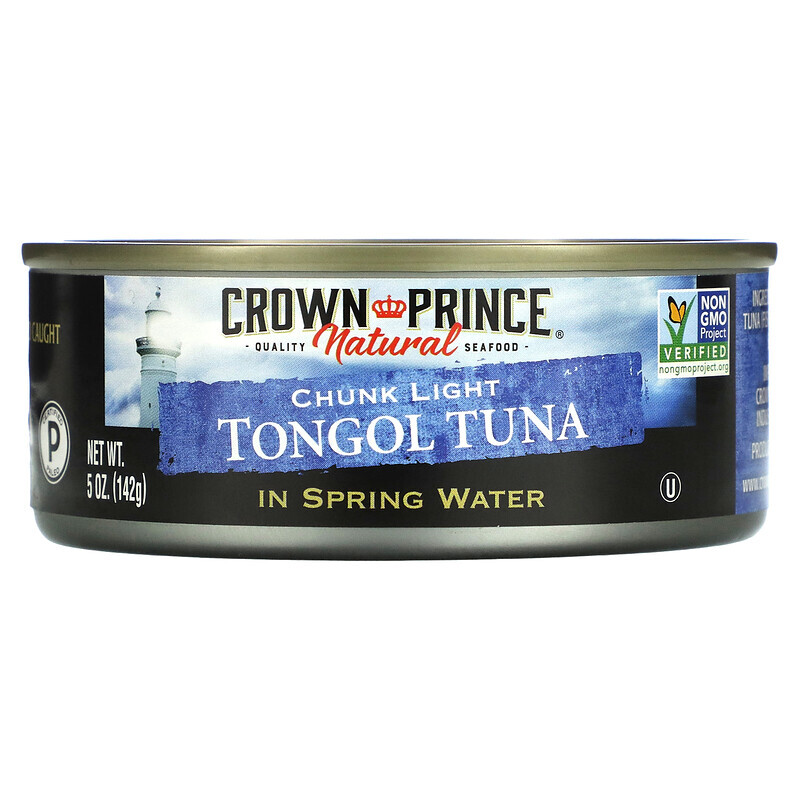Crown Prince Natural, австралийский тунец, диетический, в родниковой воде, 142 г (5 унций)