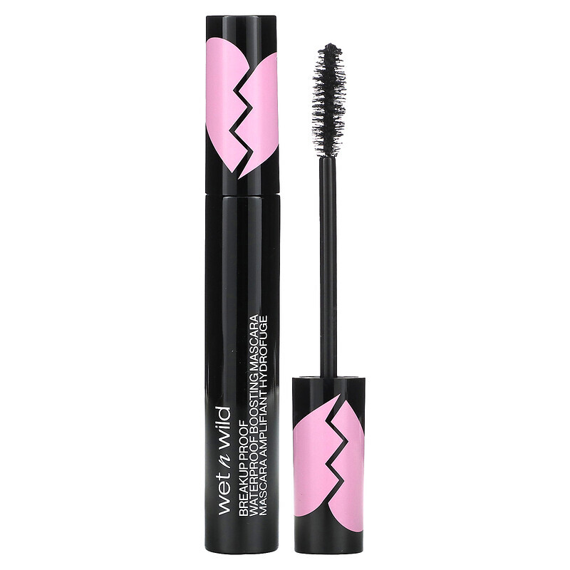 

wet n wild, Break Up Proof Mascara, Waterproof, Ultra Black , 0.27 fl oz (8 ml)