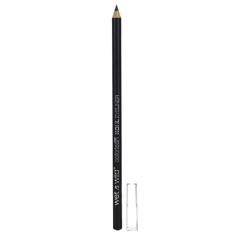 

wet n wild, Coloricon Kohl Eyeliner, Baby's Got Black, 0.04 oz (1.4 g)